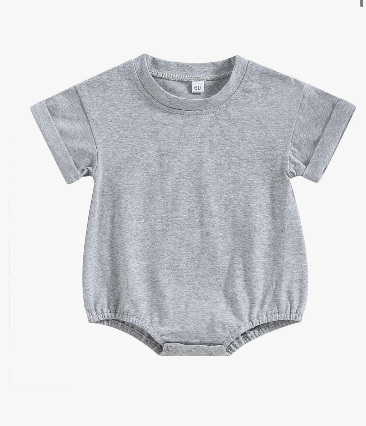Custom Name Oversized Infant Romper