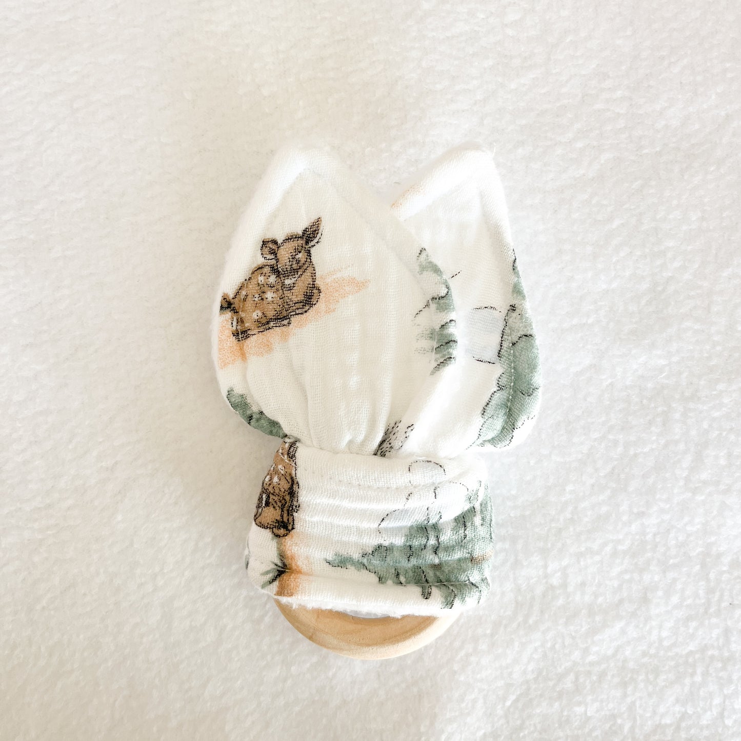 Woodland Animal Teething Ring