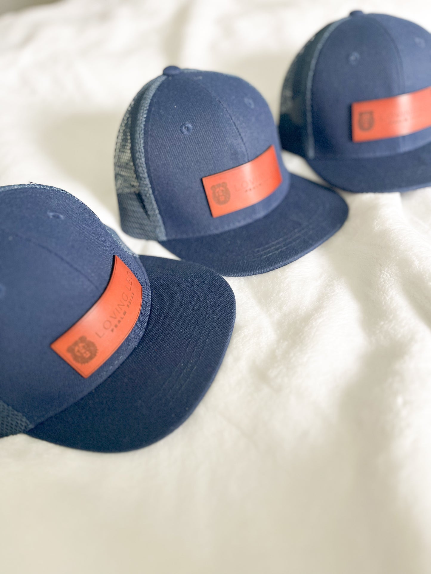 Loving Leo Infant to Toddler Size Structured Flatbill Mesh Cap