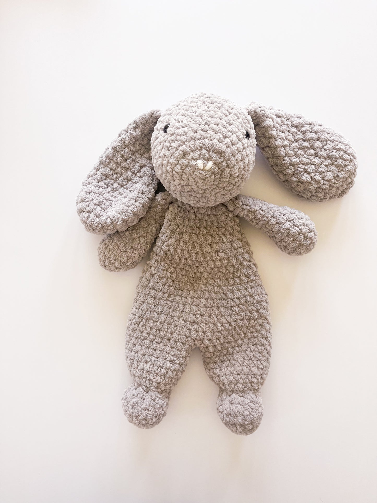 Handmade Crocheted Bunny Plush – Soft Chenille Cuddles