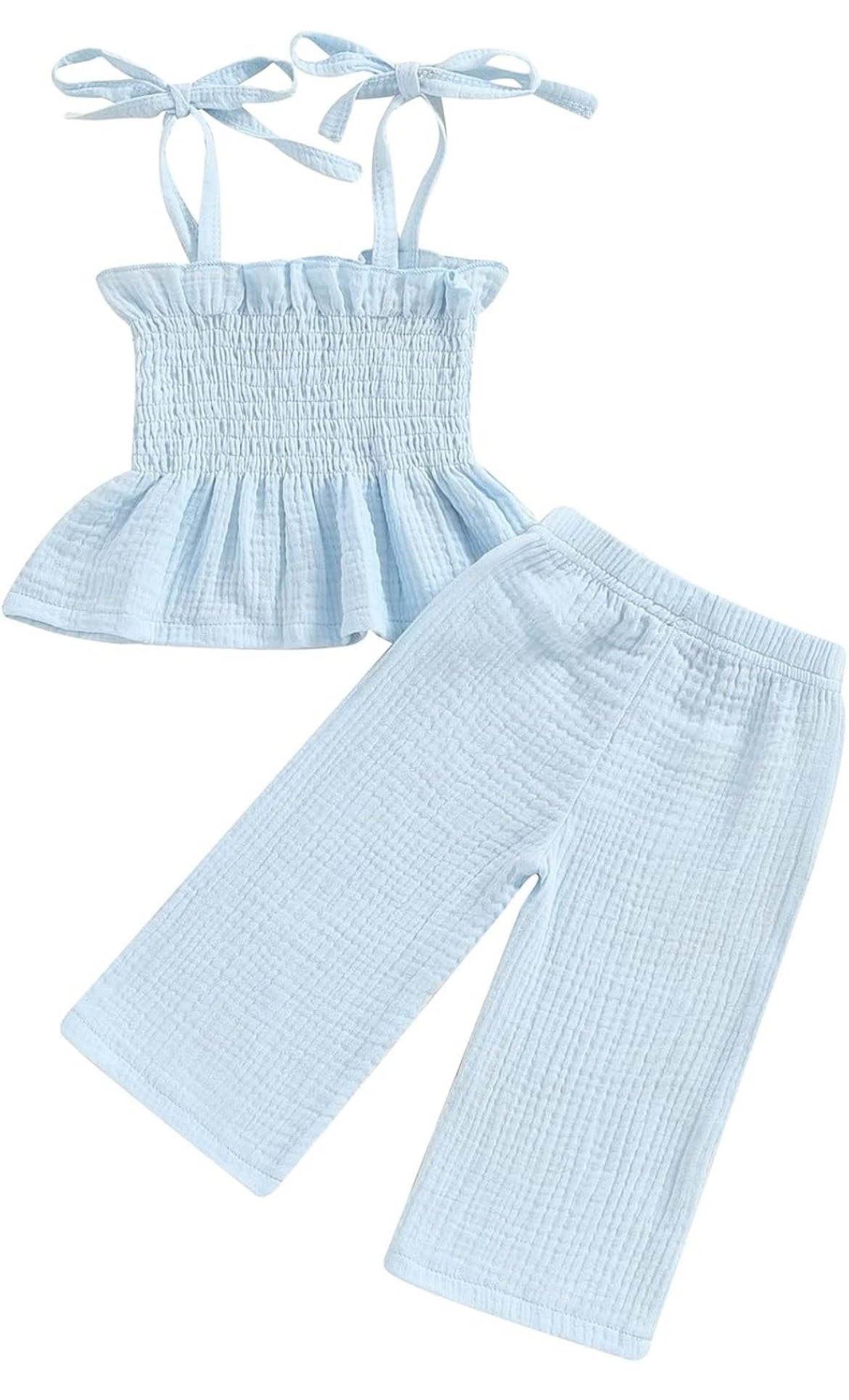 Personalized Infant/Toddler Gauze Two Piece Set