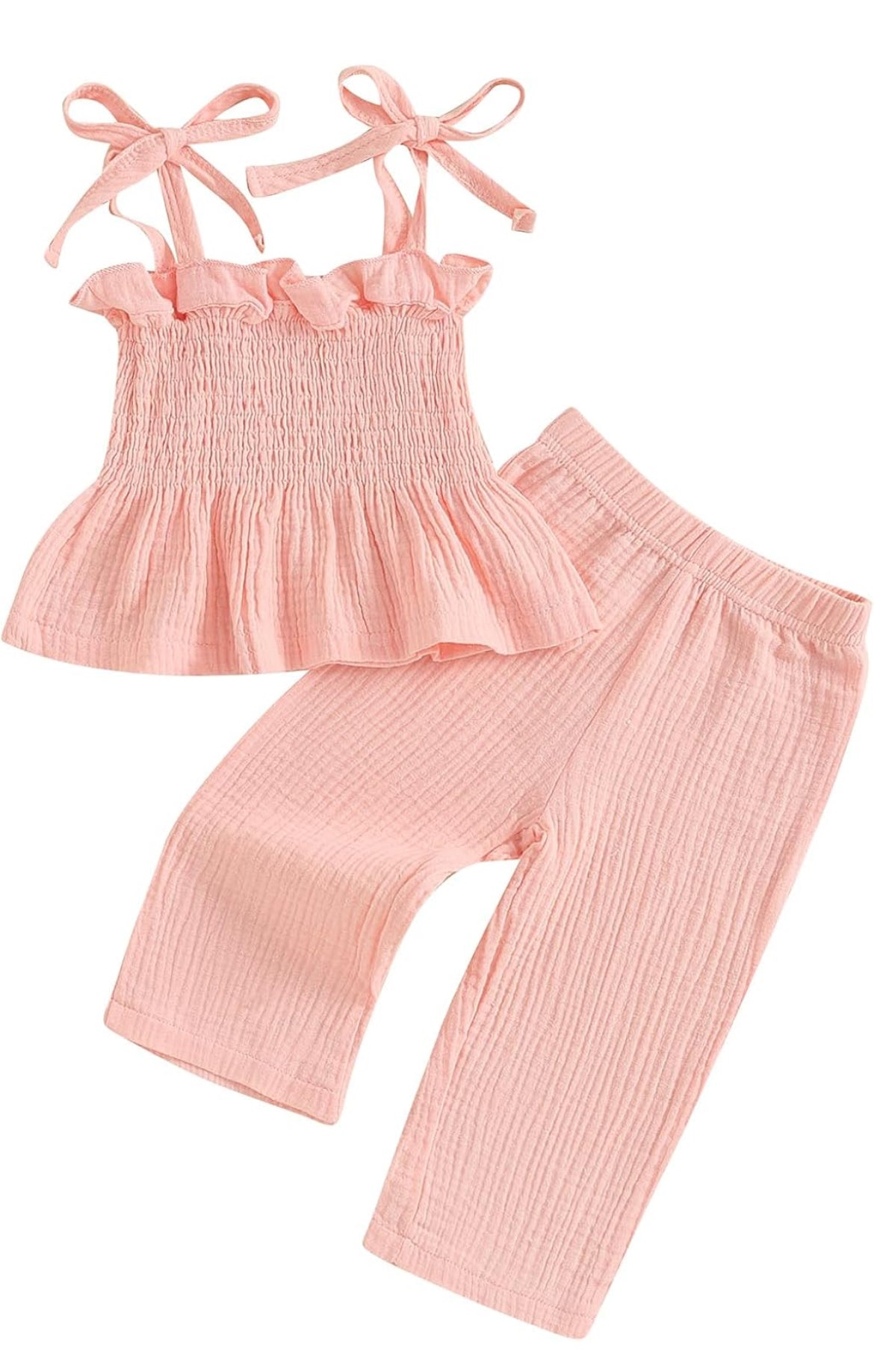 Personalized Infant/Toddler Gauze Two Piece Set