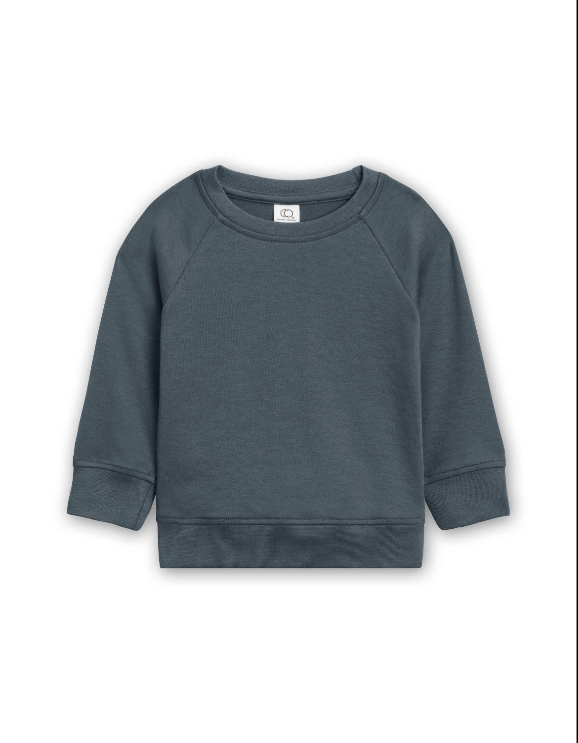 Custom Embroidered Name | Organic Baby and Kids Portland Pullover - Harbor