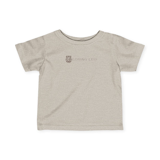 Infant Loving Leo Tee - Stand Firm Forever Psalm 33:11