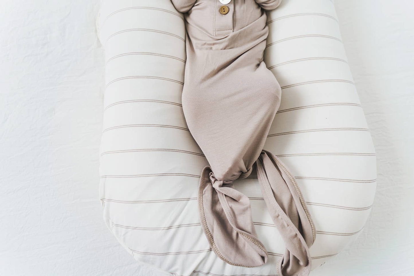 Knotted Gown | Newborn, baby clothes, gender neutral