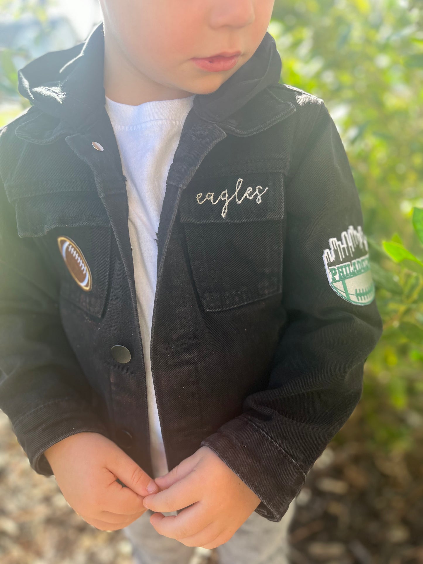 Personalized Football Jacket - Custom Baby and Toddler Jacket