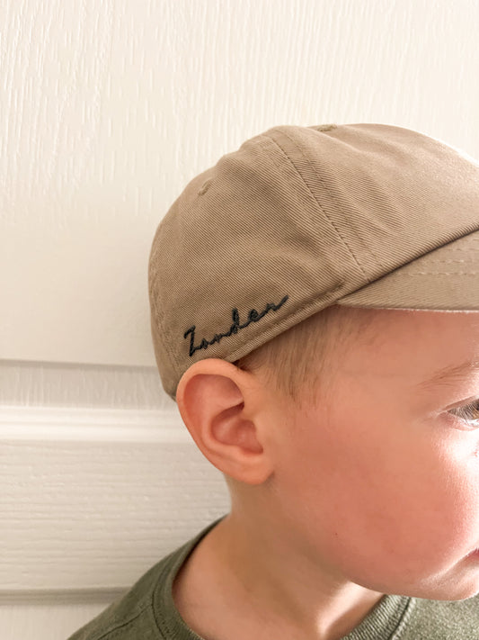 Toddler Baseball Hat-Custom Embroidered Name