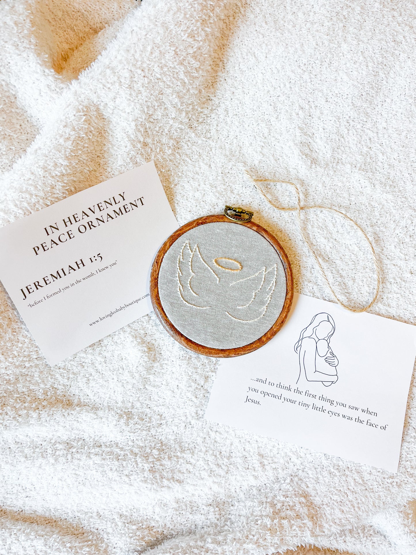 In Heavenly Peace Keepsake Ornament, Miscarriage, Child Loss