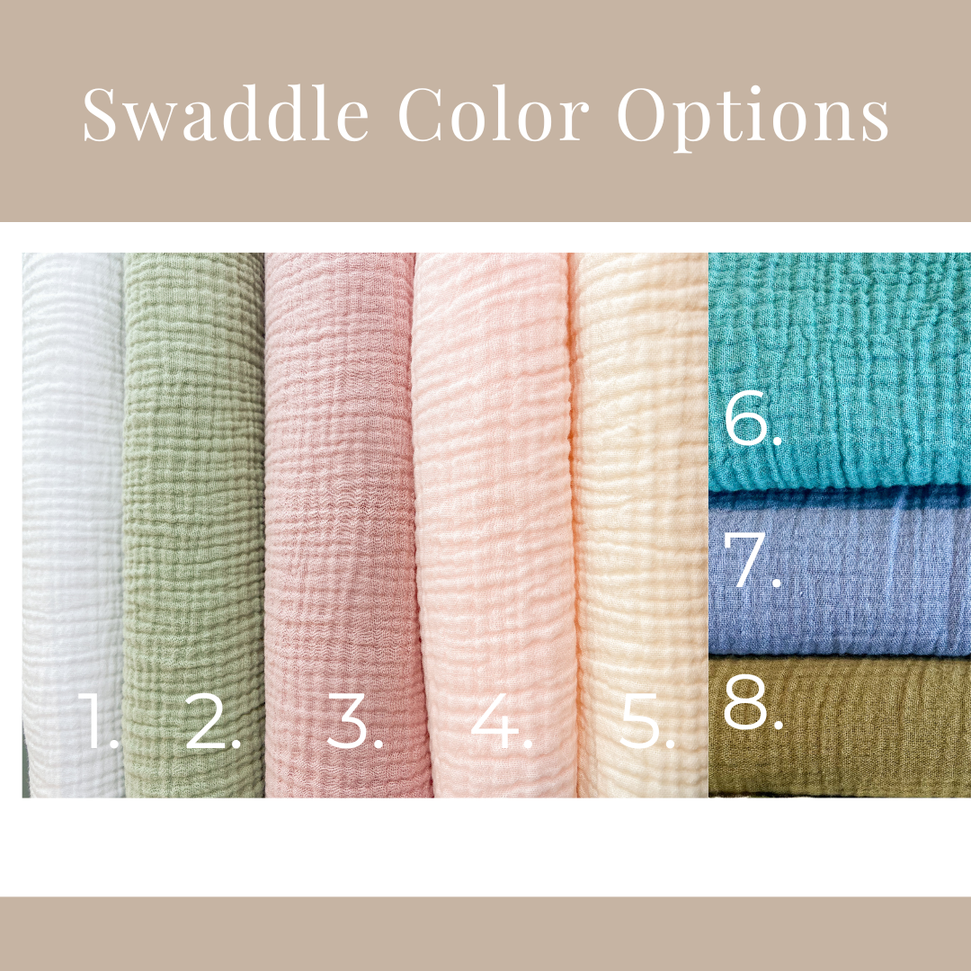 Swaddle Blanket | Custom Embroidery