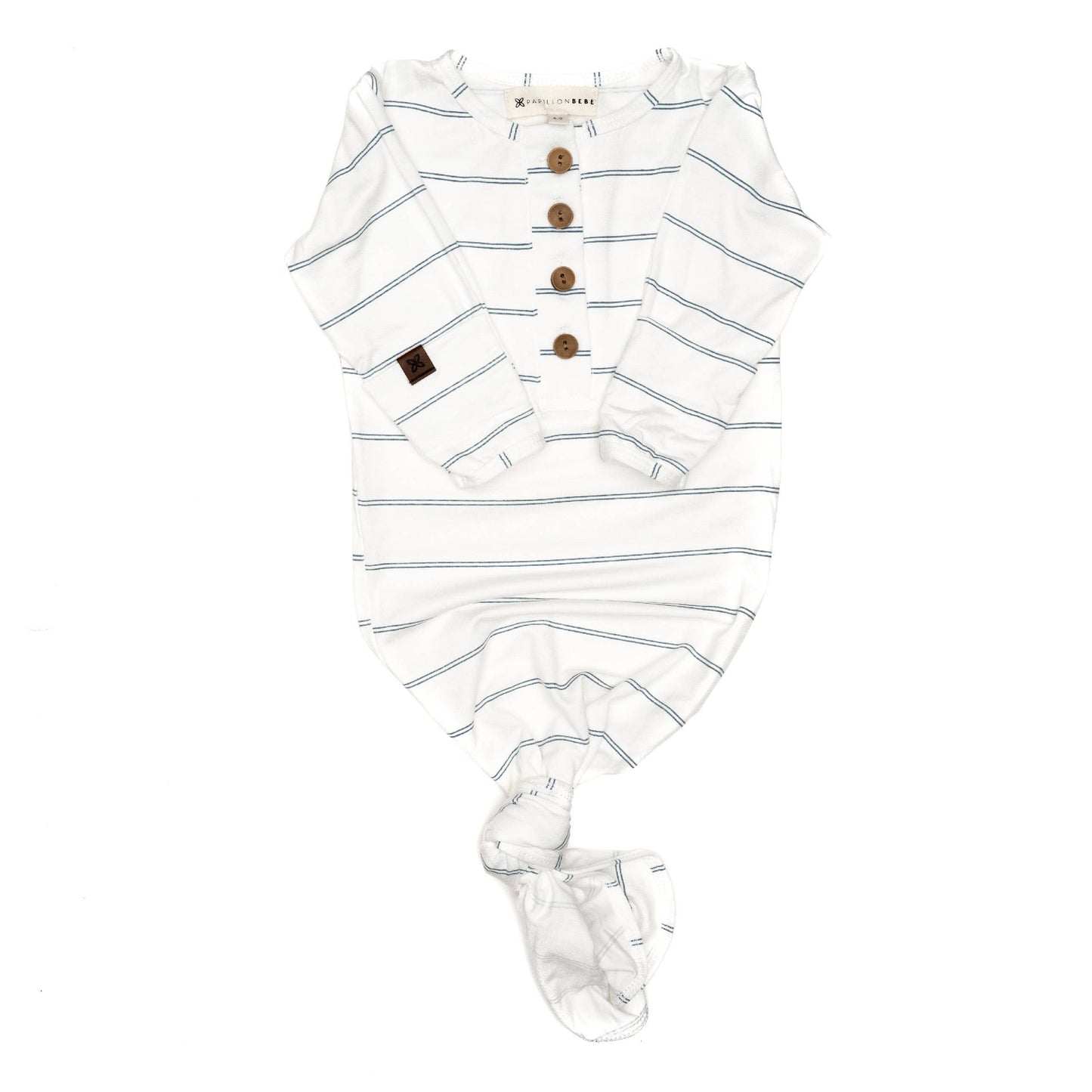 Knotted Gown | Newborn, baby clothes, gender neutral